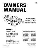 MTD 144-810-000 Owner'S Manual предпросмотр