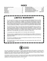 Preview for 2 page of MTD 144-810-000 Owner'S Manual