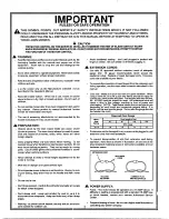 Preview for 2 page of MTD 181-184D002 Owner'S Manual