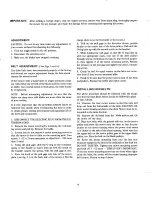 Предварительный просмотр 6 страницы MTD 182-850 Operating/Service Instructions Manual