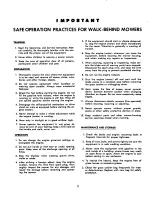 Preview for 2 page of MTD 184-830A Owner'S Operating Service Instruction Manual