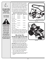 Preview for 12 page of MTD 190-032-10 Operator'S Manual