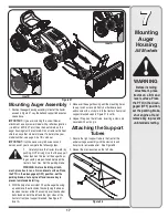 Preview for 17 page of MTD 190-032-10 Operator'S Manual