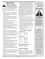 Preview for 21 page of MTD 190-032-10 Operator'S Manual