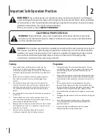 Предварительный просмотр 4 страницы MTD 190-032-101 Operator'S Manual