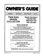 Preview for 1 page of MTD 190-063-000 Owner'S Manual