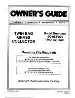 Preview for 1 page of MTD 190-064-000 Owner'S Manual