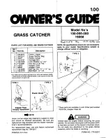 Предварительный просмотр 1 страницы MTD 190-066-000 Owner'S Manual