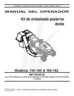 Preview for 14 page of MTD 190-180 Operator'S Manual