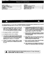 Предварительный просмотр 2 страницы MTD 190-459A-100 Owner'S Manual