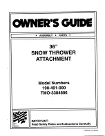 Предварительный просмотр 9 страницы MTD 190-485C000 Owner'S Manual