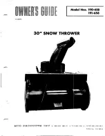 MTD 190-658 Owner'S Manual preview