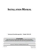 Предварительный просмотр 1 страницы MTD 190-679 Installation Manual