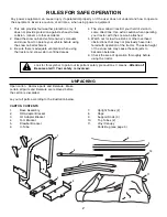 Preview for 2 page of MTD 190-751-OEM Operator'S Manual