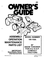 MTD 190-759A Owner'S Manual предпросмотр