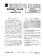 MTD 192-766 Operating/Service Instructions Manual предпросмотр