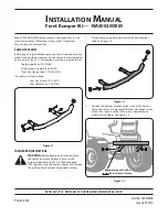 MTD 19A30020OEM Installation Manual preview