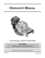 Preview for 1 page of MTD 19A70034OEM Operator'S Manual