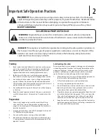 Preview for 3 page of MTD 1R61RU Operator'S Manual