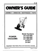 MTD 241-675-000 Owner'S Manual предпросмотр