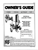 Preview for 1 page of MTD 242-622-000 Owner'S Manual