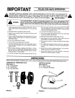 Предварительный просмотр 2 страницы MTD 242-692-000 Owner'S Manual