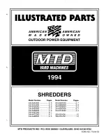 MTD 244-640A000 Illustrate Parts List preview
