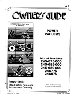 MTD 245-675-000 Owner'S Manual предпросмотр