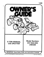 MTD 24632B Owner'S Manual preview