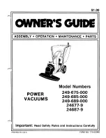 MTD 24677-9 Owner'S Manual предпросмотр