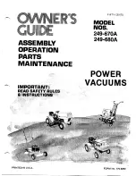 MTD 249-670A Owner'S Manual предпросмотр