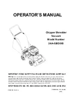 MTD 24A-020D000 Operator'S Manual preview