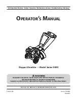 MTD 24A-45M3000 Operator'S Manual preview