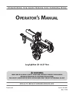 MTD 25-Ton Operator'S Manual preview