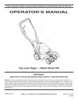 Preview for 1 page of MTD 25B-551A700 Operator'S Manual