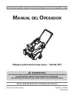 Preview for 25 page of MTD 2M1 Operator'S Manual