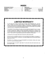 Предварительный просмотр 2 страницы MTD 311-500A Owner'S Manual