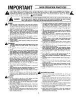 Предварительный просмотр 2 страницы MTD 316-613E000-24" Owner'S Manual