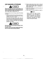 Предварительный просмотр 19 страницы MTD 319-440-000 Assembly, Operating, And Maintenance  Instructions