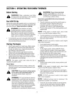 Предварительный просмотр 10 страницы MTD 31AE6GLF722 Operator'S Manual