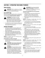 Предварительный просмотр 10 страницы MTD 31AE6LFG700 Operator'S Manual