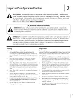 Preview for 3 page of MTD 31AM62EE000 Operator'S Manual