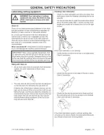 Preview for 15 page of MTD 445E Operator'S Manual