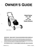 Preview for 1 page of MTD 510-519 Series Owner'S Manual