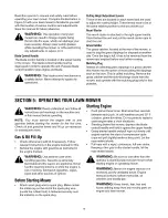 Preview for 10 page of MTD 549 Series Operator'S Manual