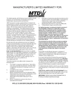 Preview for 16 page of MTD 549 Series Operator'S Manual