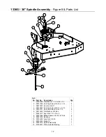 Предварительный просмотр 12 страницы MTD 55AD210Q195 Parts List