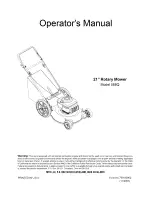 Предварительный просмотр 1 страницы MTD 588Q Operator'S Manual