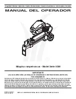 Preview for 31 page of MTD 5DM Series Operator'S Manual