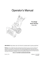 Preview for 1 page of MTD 5ML Operator'S Manual